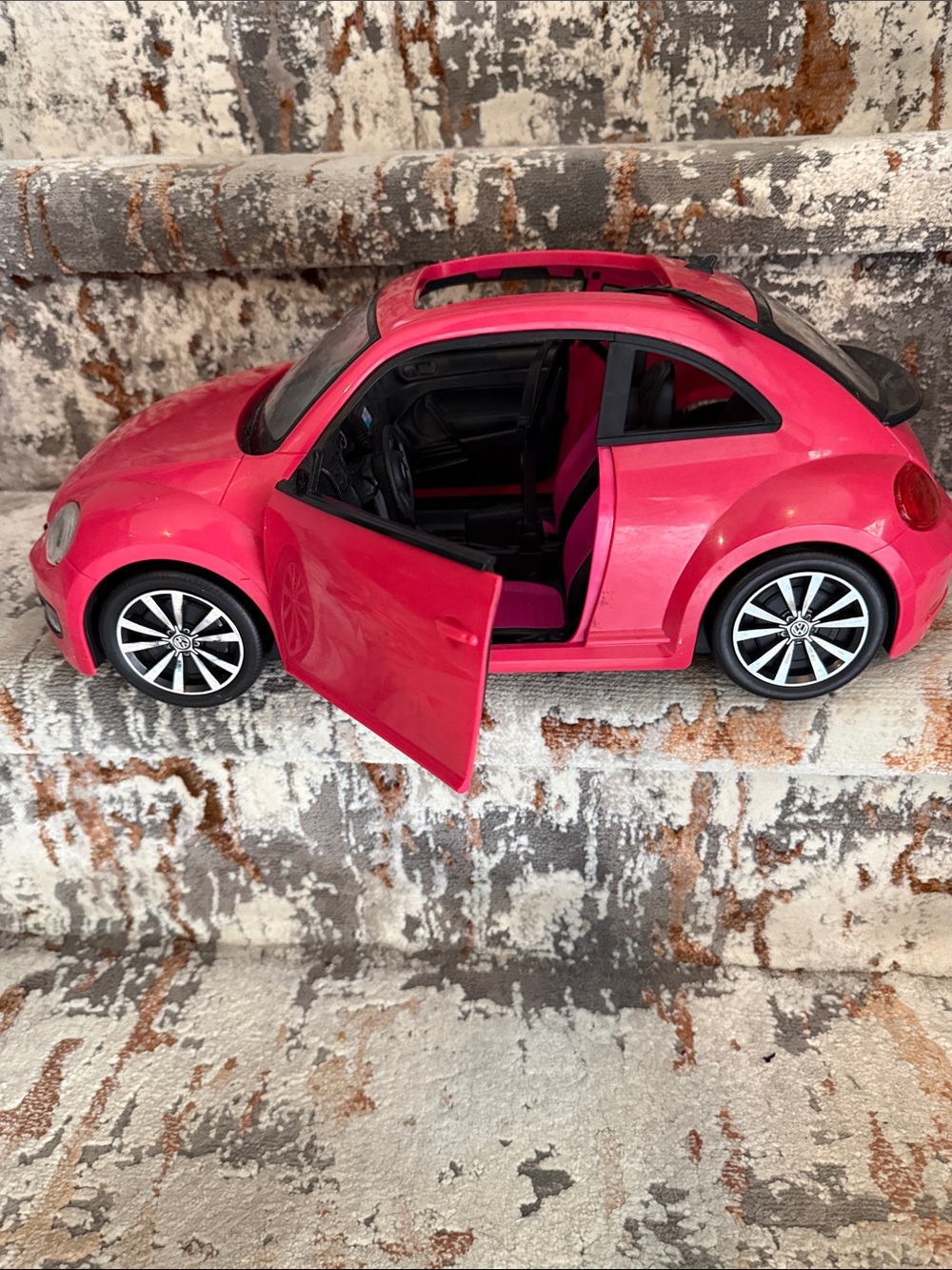 Volkswagen Beetle Red Toy Car